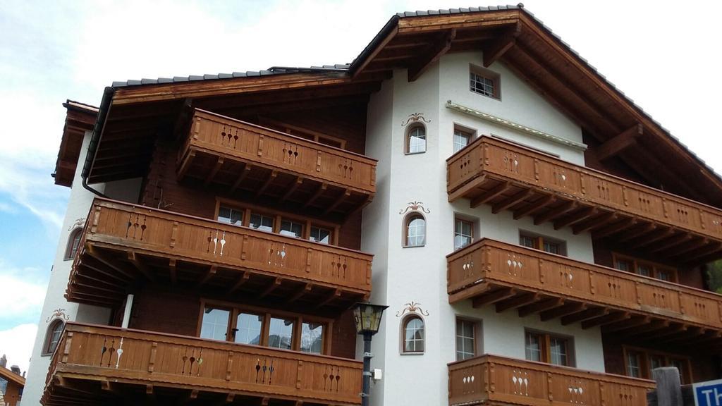 Ferienwohnung Paradiso 1 Grächen Exterior foto